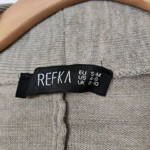 Refka Women's Open Front Maxi Knit Cardigan Size Small Medium - Picture 3 of 8